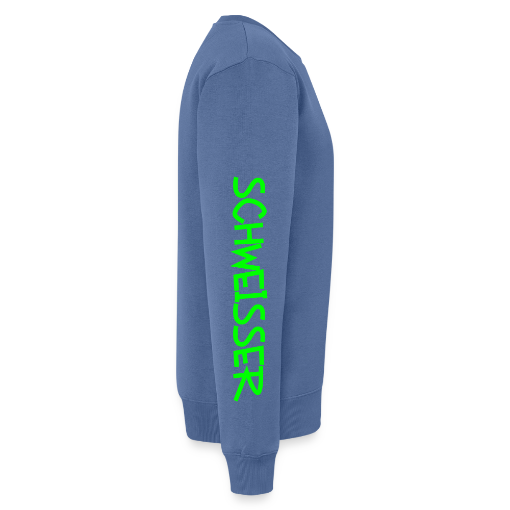 Unisex Premium Pullover "Schweisser" neongrün Männer Premium Pullover