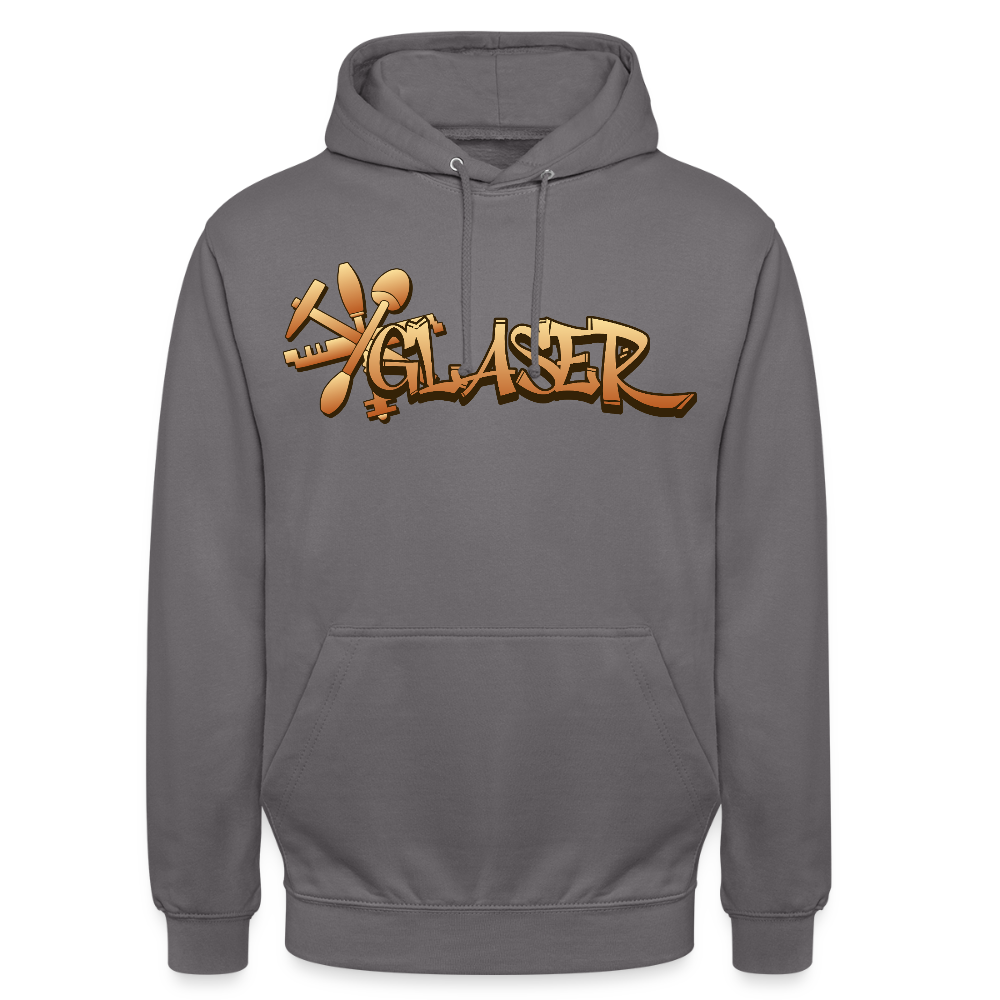 Unisex Hoodie "Glaser" Mittelgrau Unisex Hoodie