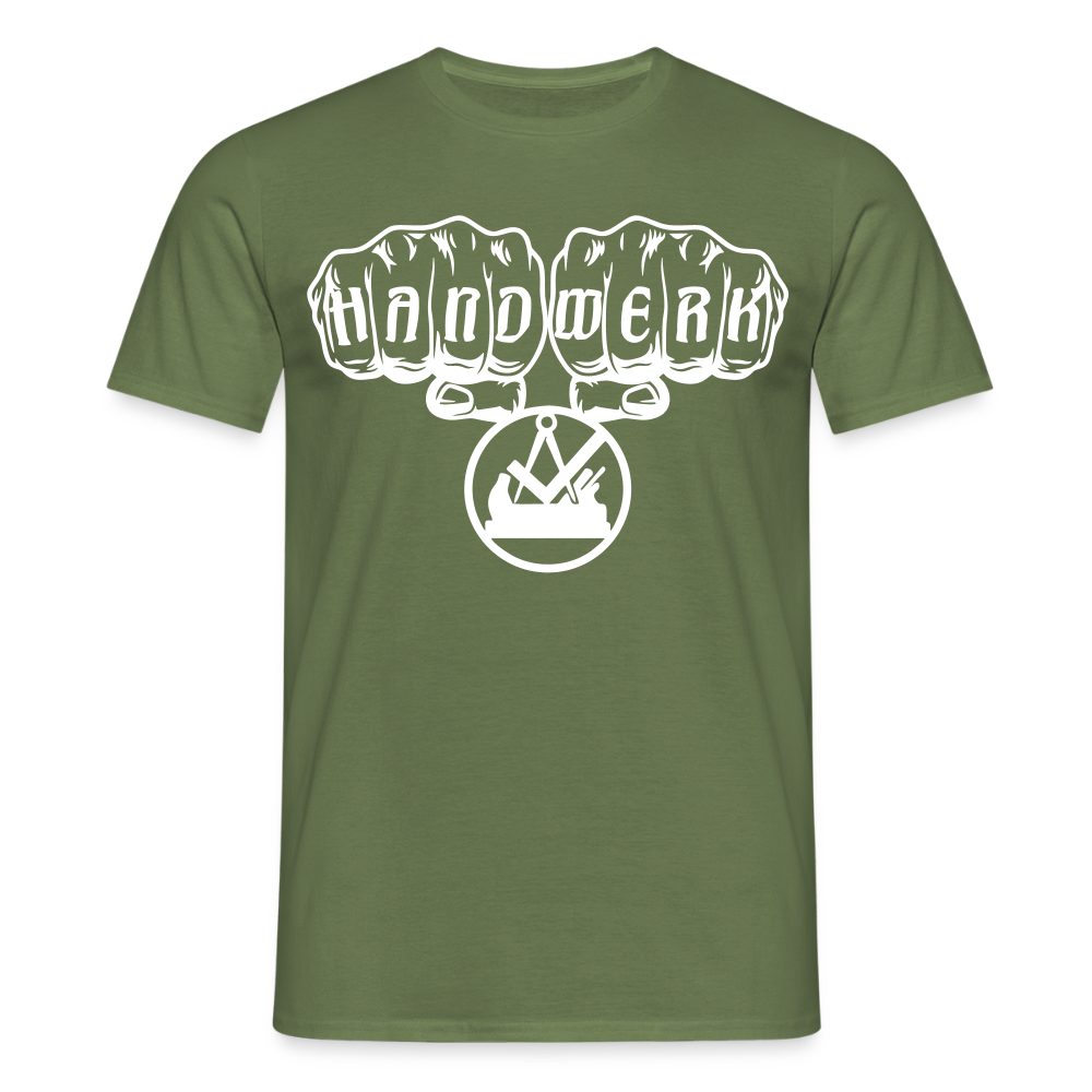 Unisex T-Shirt "Schreiner" Militärgrün Männer T-Shirt