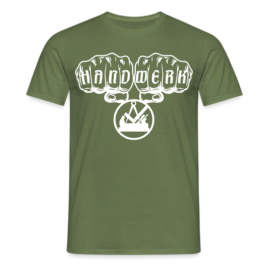 Unisex T-Shirt "Schreiner" - Militärgrün