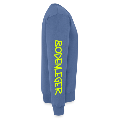 Unisex Premium Pullover "Bodenleger" neongelb Männer Premium Pullover