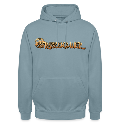 Unisex Hoodie "Strassenbauer" Nebelblau Unisex Hoodie