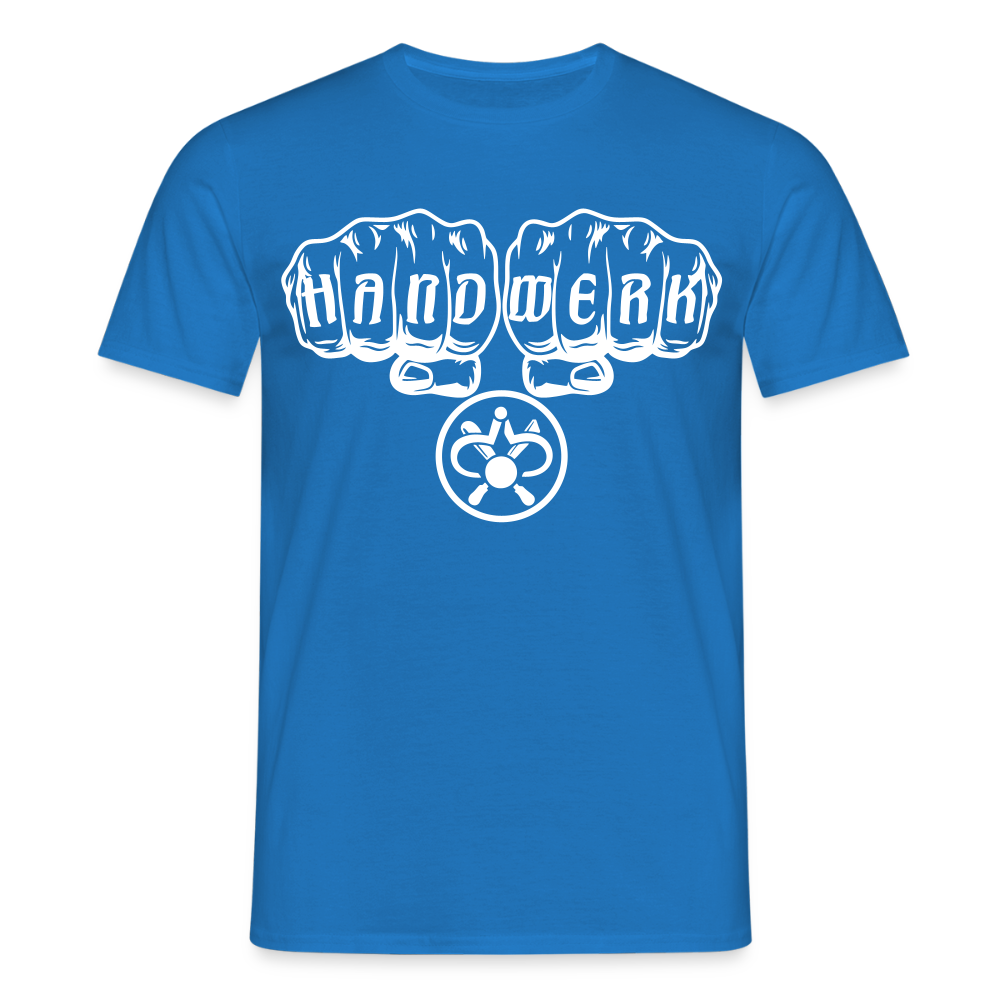 Unisex T-Shirt "Drechsler" Royalblau Männer T-Shirt