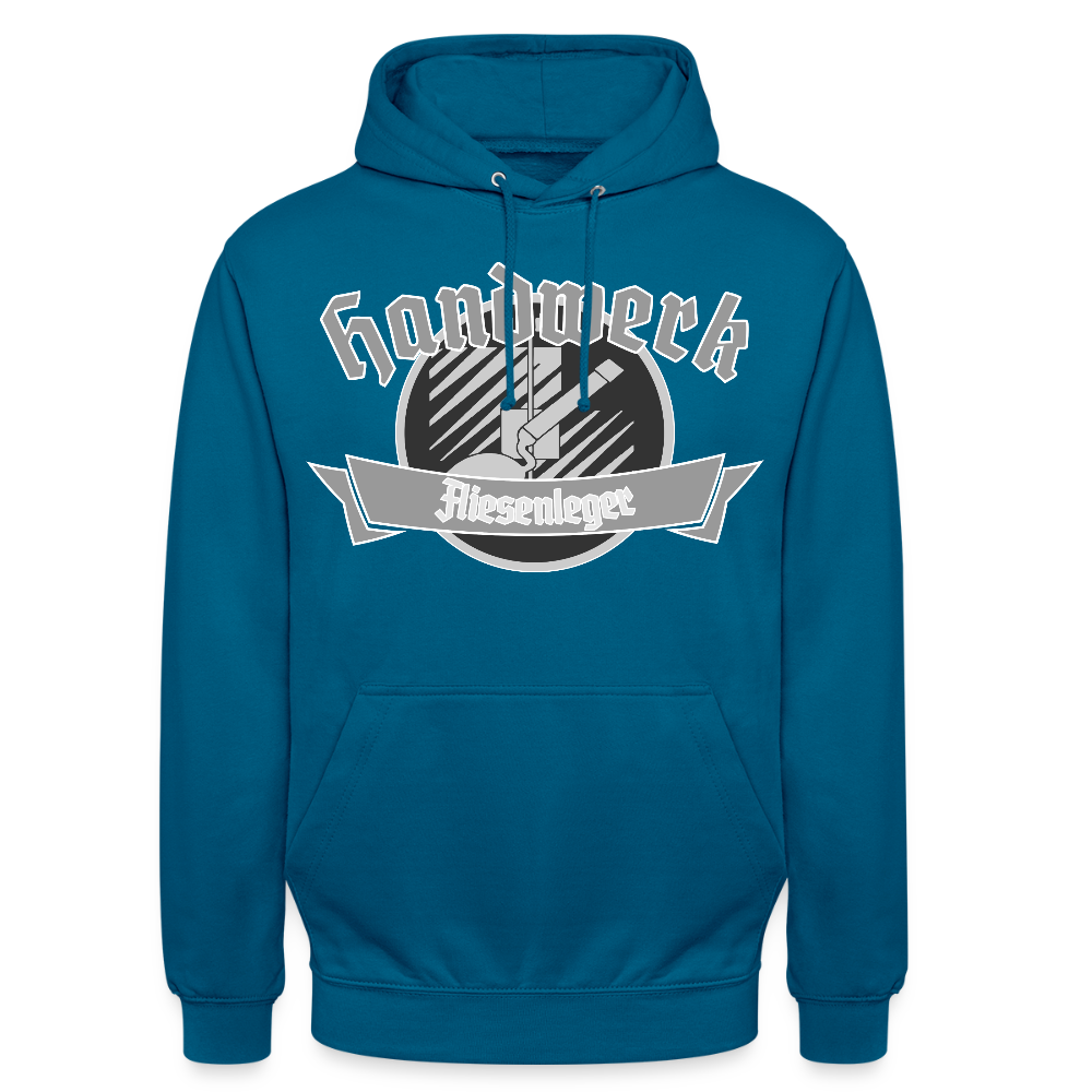 Unisex Hoodie "Fliesenleger" Tiefseeblau Unisex Hoodie