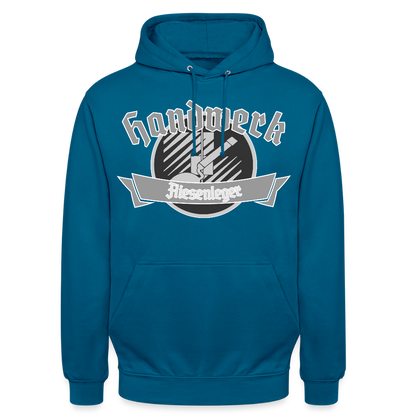 Unisex Hoodie "Fliesenleger" Tiefseeblau Unisex Hoodie