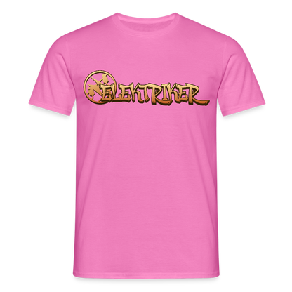 Unisex T-Shirt "Elektriker" Pink Männer T-Shirt