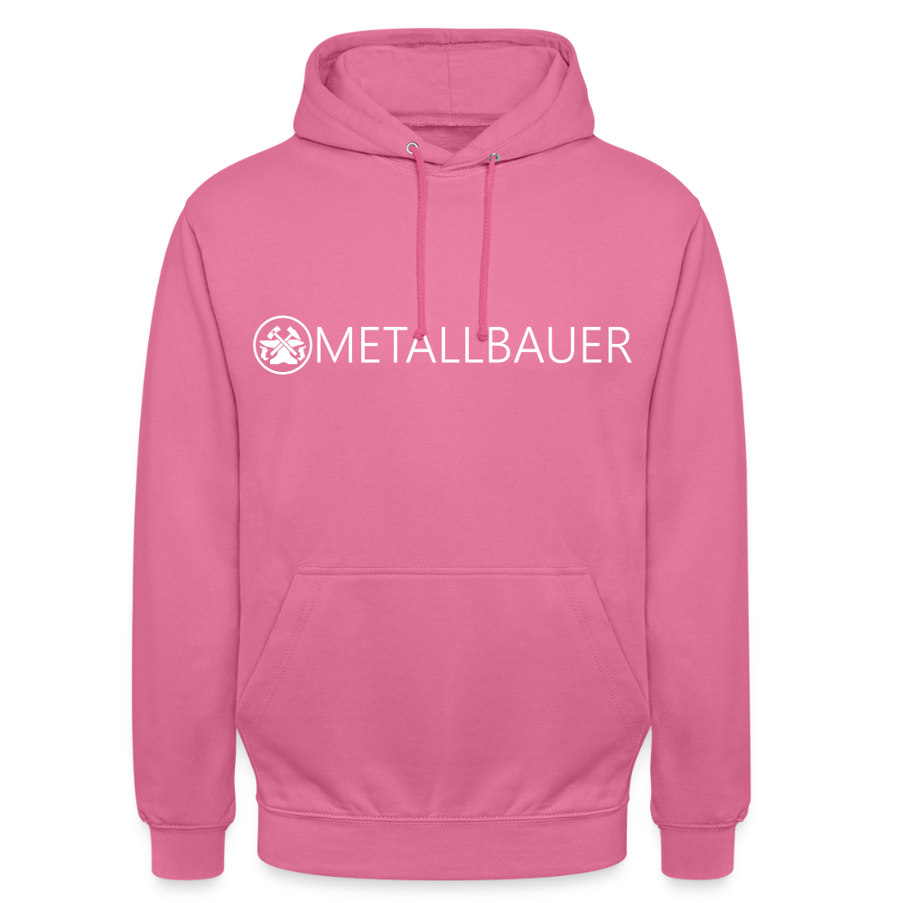 Unisex Hoodie "Metallbauer" Pink Unisex Hoodie