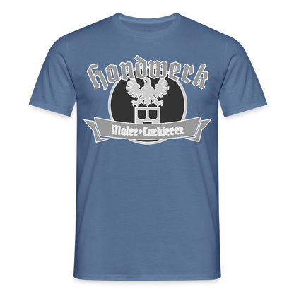 Unisex T-Shirt "Maler/Lackierer" Taubenblau Männer T-Shirt