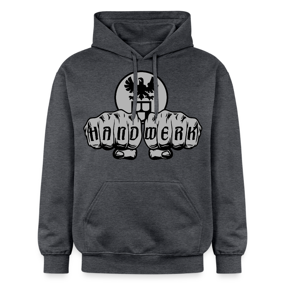 Gildan Unisex Softstyle® "Maler" Dunkelgrau meliert Gildan Unisex Softstyle® Midweight Hoodie