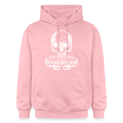 Gildan Unisex Softstyle® Skull-Handwerk Hellrosa Gildan Unisex Softstyle® Midweight Hoodie