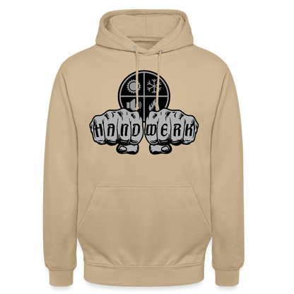 Unisex Hoodie"Isolierer" Beige Unisex Hoodie