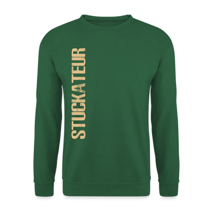Unisex Pullover "Stuckateur" Grün Unisex Pullover