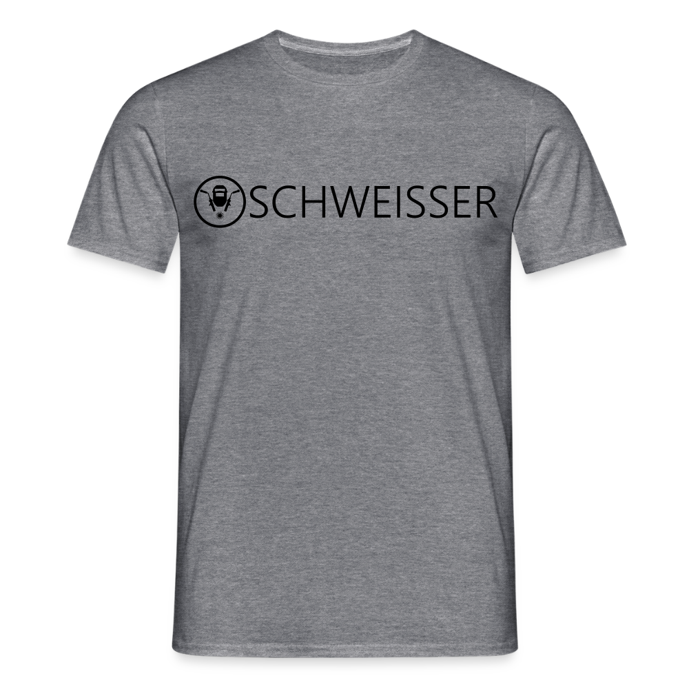 Unisex T-Shirt "Schweisser" Graphit meliert Männer T-Shirt
