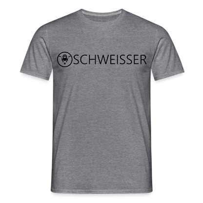 Unisex T-Shirt "Schweisser" Graphit meliert Männer T-Shirt