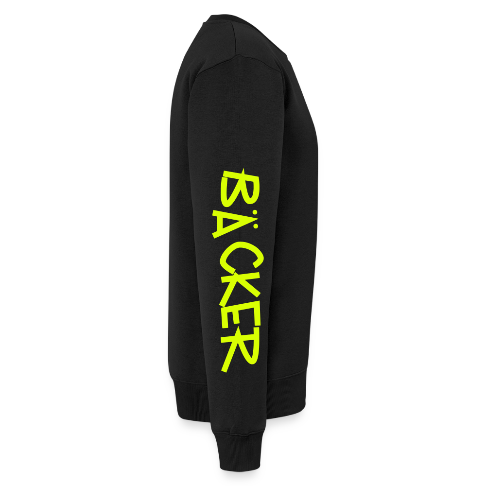 Unisex Premium Pullover "Bäcker" neongelb Männer Premium Pullover