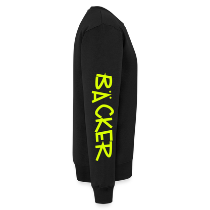 Unisex Premium Pullover "Bäcker" neongelb Männer Premium Pullover