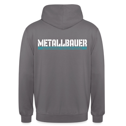 Unisex Hoodie HW-300 | MACHER "Metallbauer" Mittelgrau Unisex Hoodie {{ color }}