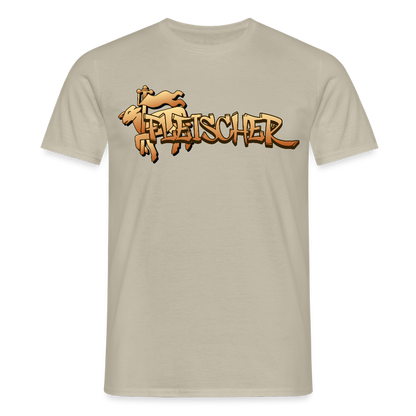 Unisex T-Shirt "Fleischer" Sandbeige Männer T-Shirt