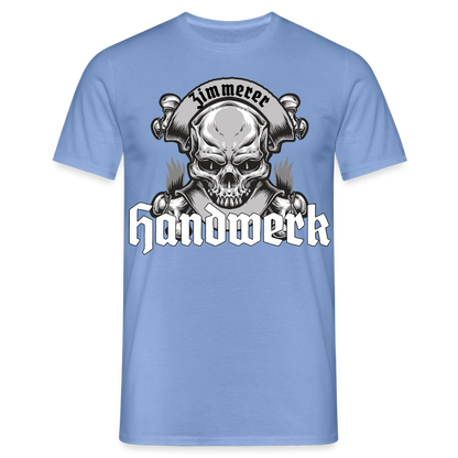 Unisex T-Shirt "Skull-Zimmerer" carolina blue Männer T-Shirt