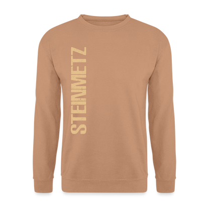 Unisex Pullover "Steinmetz" Mocca Unisex Pullover