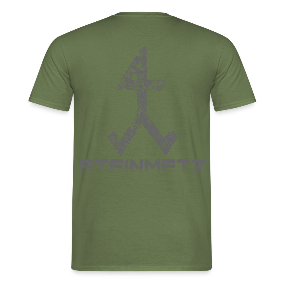 Unisex T-Shirt "Steinmetz" Militärgrün Männer T-Shirt