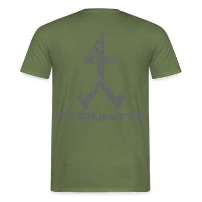 Unisex T-Shirt "Steinmetz" Militärgrün Männer T-Shirt