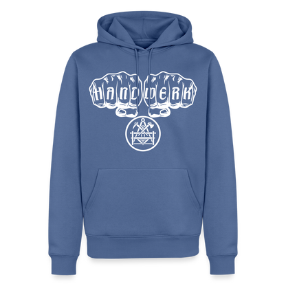 Männer Premium Hoodie "Betonbauer" Taubenblau Männer Premium Hoodie