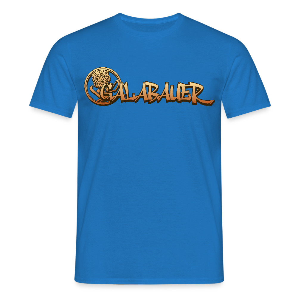 Unisex T-Shirt "Galabauer" Royalblau Männer T-Shirt