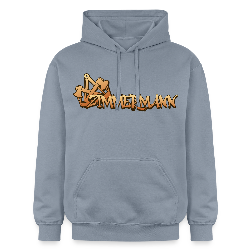 Gildan Unisex Softstyle® "Zimmermann" Blau Gildan Unisex Softstyle® Midweight Hoodie
