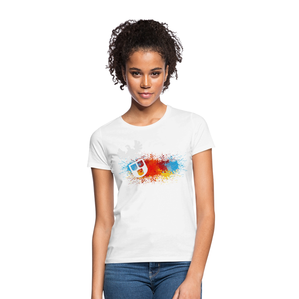 Frauen T-Shirt "Splash-Maler" Frauen T-Shirt