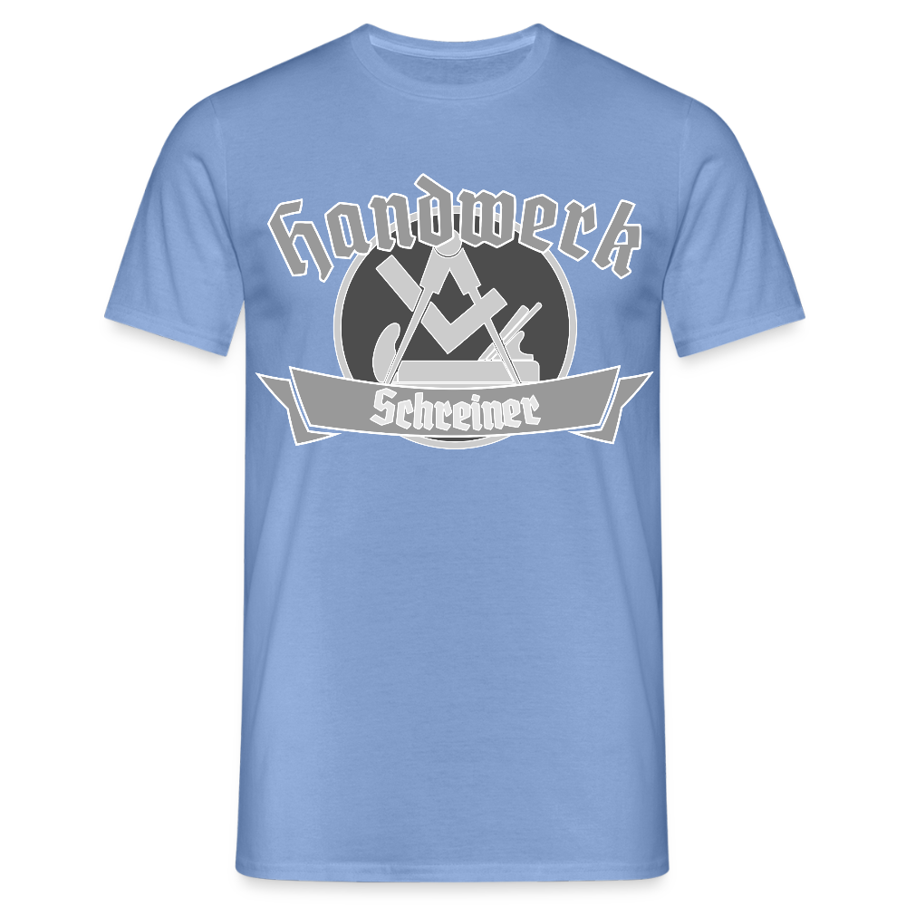 Unisex T-Shirt "Schreiner" carolina blue Männer T-Shirt