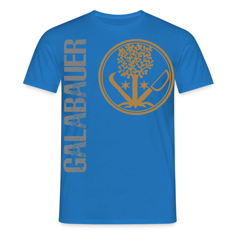 Unisex T-Shirt "GaLaBauer" Royalblau Männer T-Shirt
