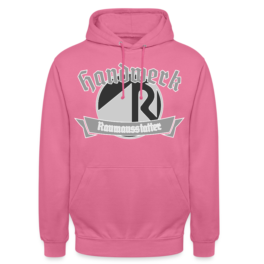 Unisex Hoodie "Raumausstatter" Pink Unisex Hoodie
