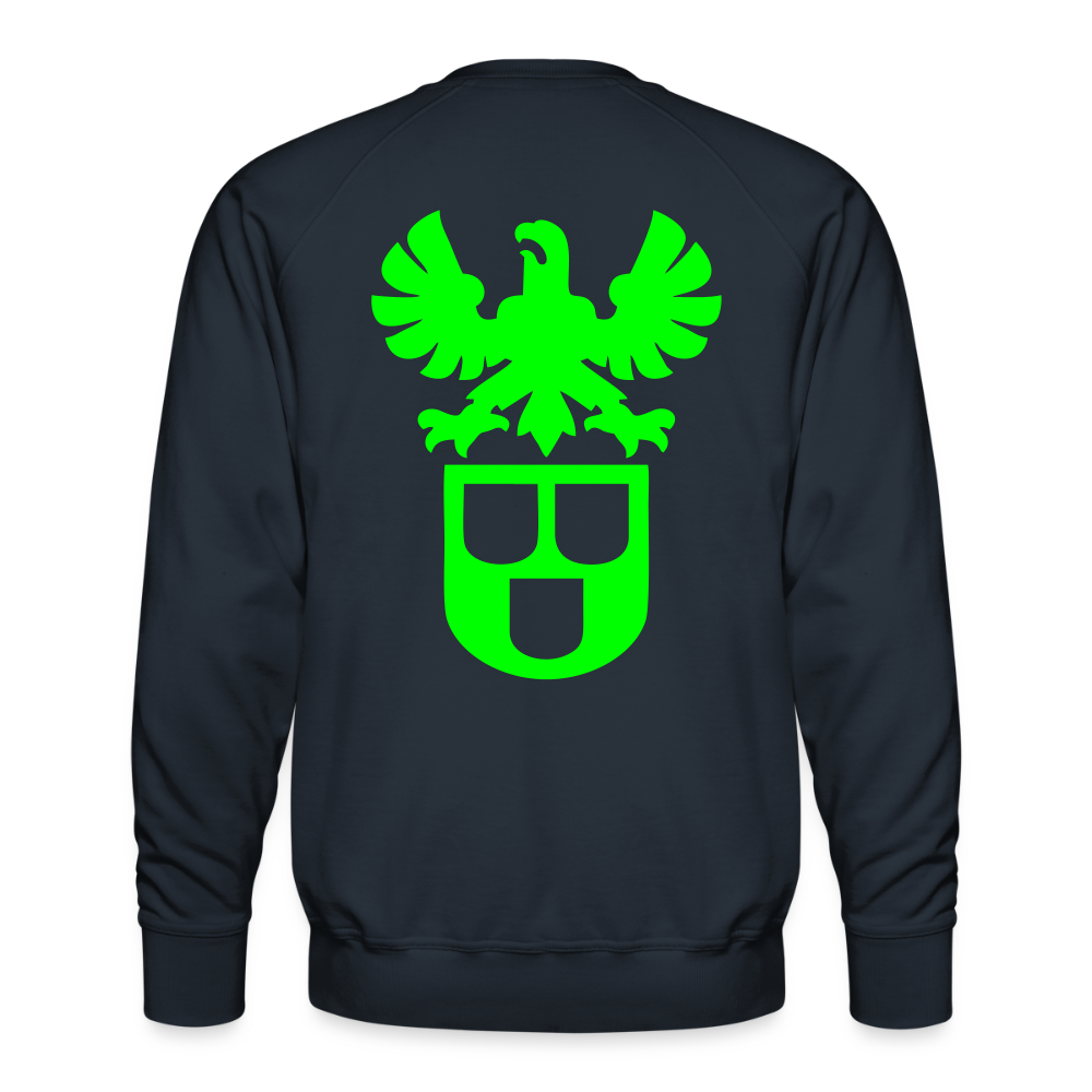 Unisex Premium Pullover "Maler" neongrün Männer Premium Pullover