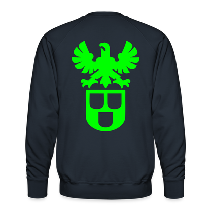Unisex Premium Pullover "Maler" neongrün Männer Premium Pullover
