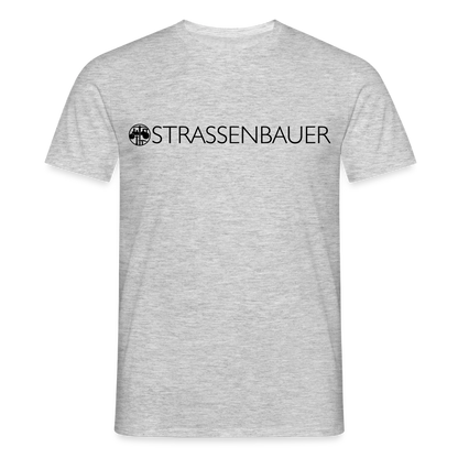 Unisex T-Shirt "Strassenbauer" Grau meliert Männer T-Shirt