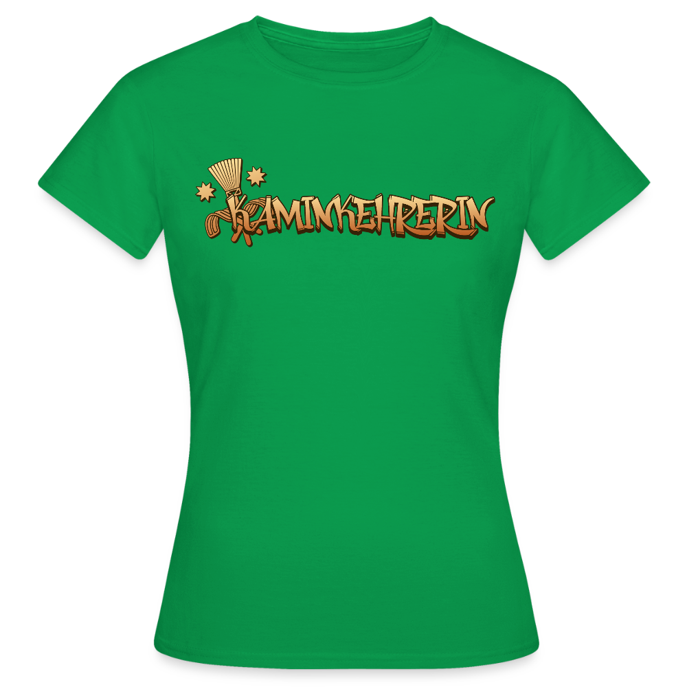 Frauen T-Shirt "Kaminkehrerin" Kelly Green Frauen T-Shirt