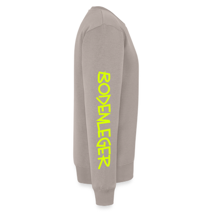 Unisex Premium Pullover "Bodenleger" neongelb Männer Premium Pullover