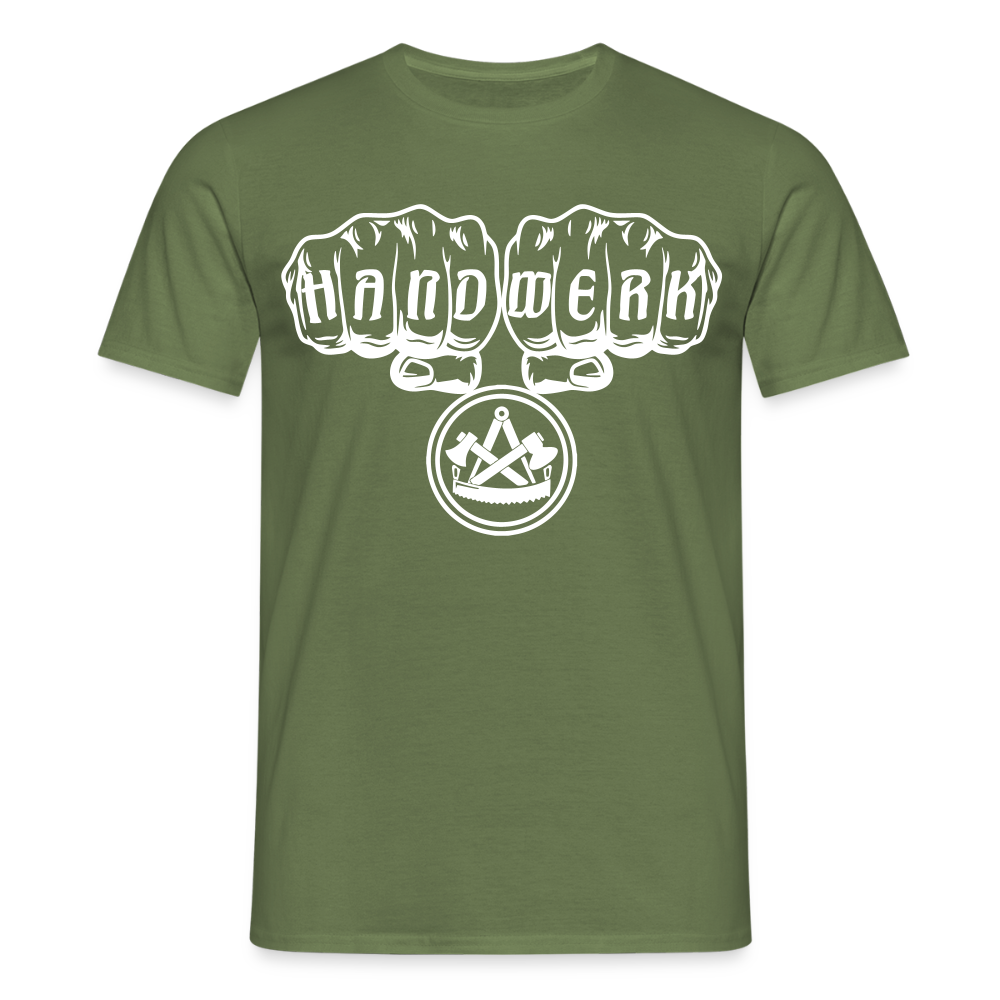 Unisex T-Shirt "Zimmermann" Militärgrün Männer T-Shirt