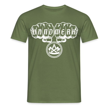 Unisex T-Shirt "Zimmermann" Militärgrün Männer T-Shirt