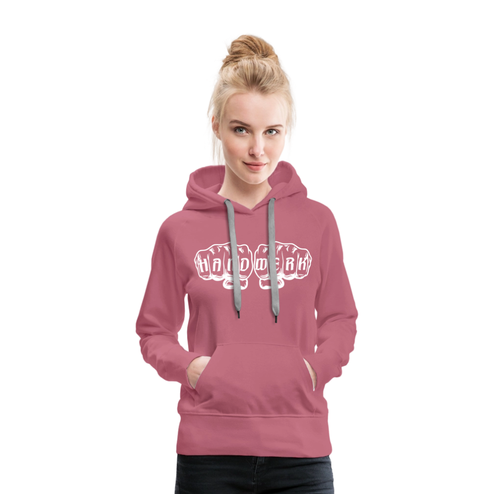 Frauen Premium Hoodie "Handwerk" Frauen Premium Hoodie