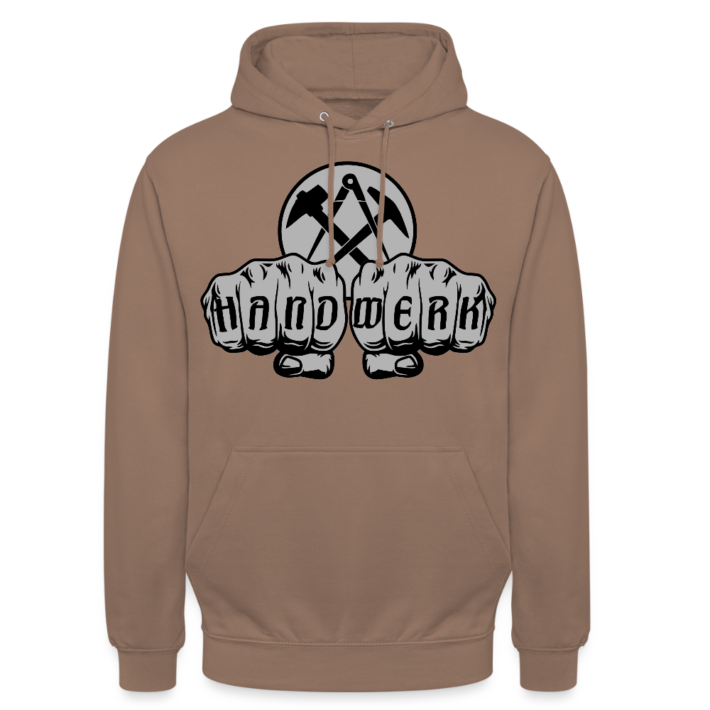 Unisex Hoodie "Dachdecker" Mokka Unisex Hoodie