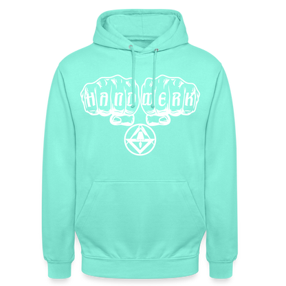 Unisex Hoodie "Stuckateur" Mint Unisex Hoodie