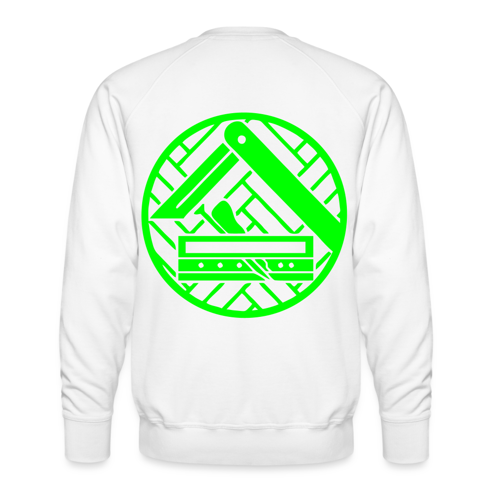 Unisex Premium Pullover "Parkettleger" neongrün Männer Premium Pullover