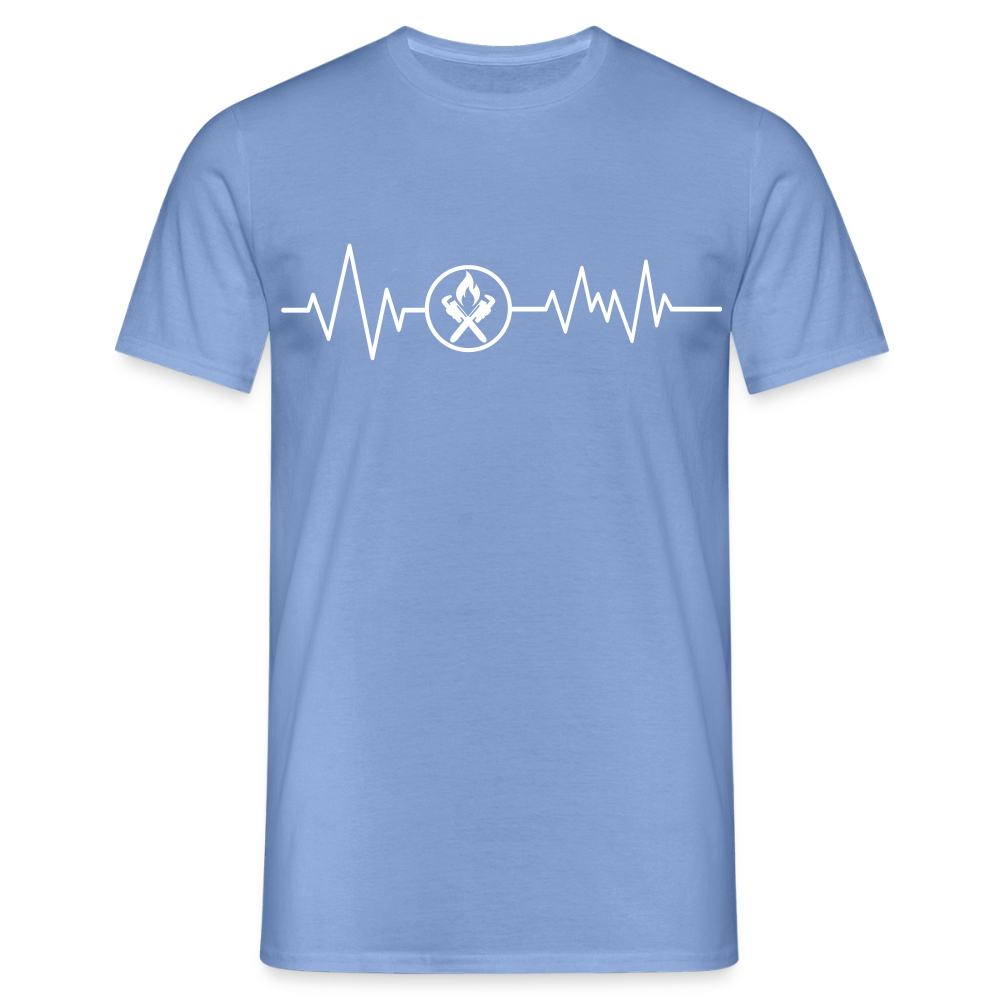 Unisex T-Shirt "Heizungsbauer" carolina blue Männer T-Shirt