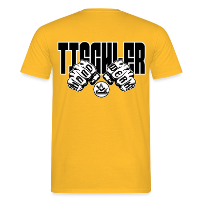 Unisex T-Shirt "Tischler" Gelb Männer T-Shirt
