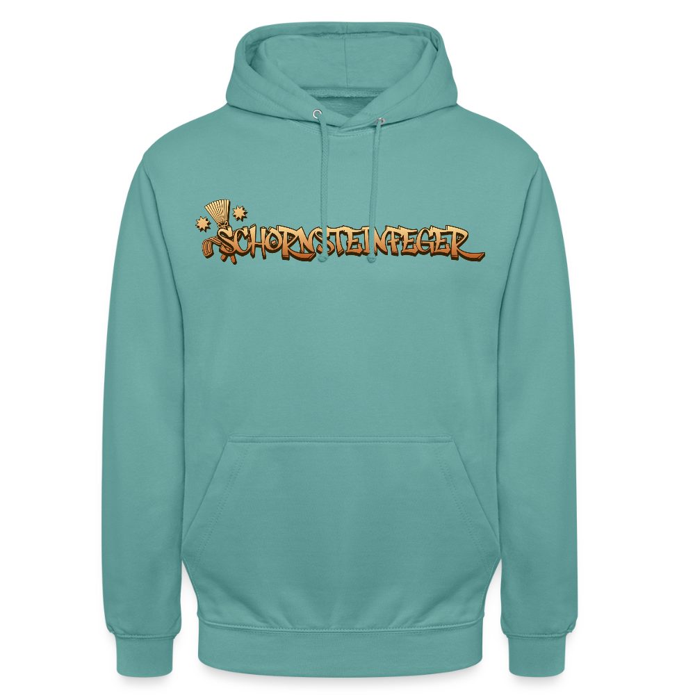 Unisex Hoodie "Schornsteinfeger" Pastelltürkis Unisex Hoodie