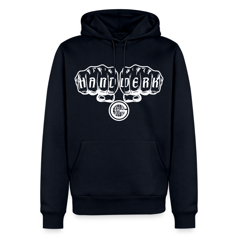 Männer Premium Hoodie "Gerüstbauer" - Navy
