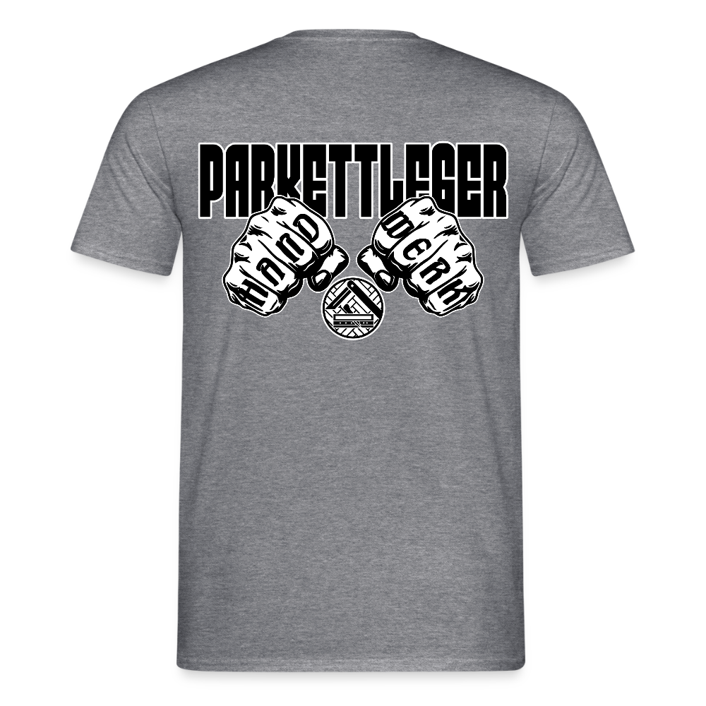 Unisex T-Shirt "Parkettleger" Graphit meliert Männer T-Shirt