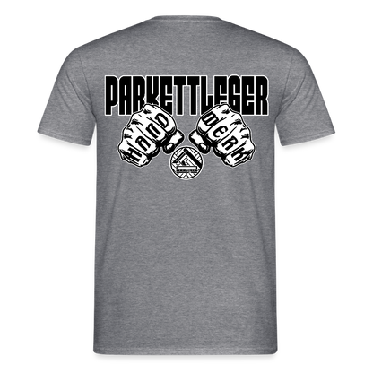Unisex T-Shirt "Parkettleger" Graphit meliert Männer T-Shirt